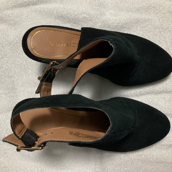 Vionic Lacey Tortoise Open Heel Shoe - Picture 2 of 9